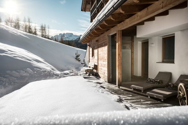 Wellness am Hotel Ciasa Rü Blanch Bild: Wellness am Hotel Ciasa Rü Blanch